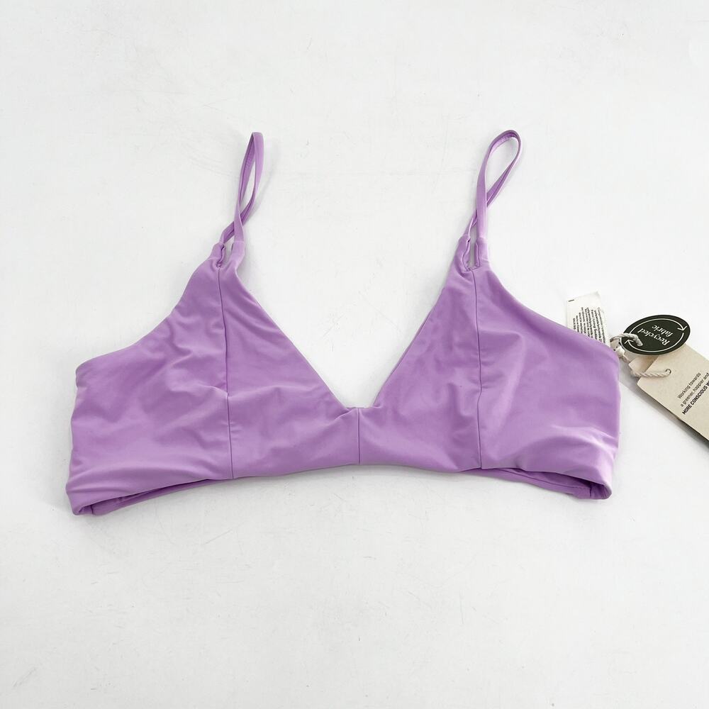 Malai‎ NWT Purple Swim Bralette Top Medium